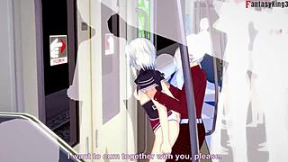 कोनेको को हाई स्कूल डीएक्सडी एनटीआर चैप्टर 5 में जोर से स्लैम किया जाता है... पूरी देखें शियर फैंटेसीकिंग3 पर