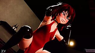 हॉर्स डिल्डो राइड शो वाइल्ड मस्तर्बेशन के साथ