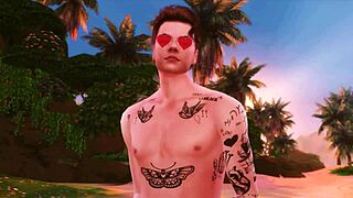 Hey, wanna see behind-the-scenes 3D hentai action?