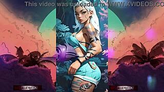 थिक वोलप्चुअस 3डी एआई गर्ल्स सेक्सी आउटफिट्स में किलर कर्व्स शो ऑफ करती हैं