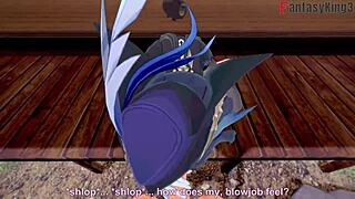 Wow, Clorinde's ahegao face while fucking hard in this fantasy POV manga scene!