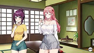 एच हाउस में पहुंचते ही, चाइल्डहुड फ्रेंड मेरे लिए नंगी हो जाती है