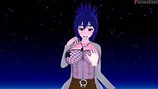 Anko Mitarashi Fucking POV in Naruto Fantasy with Big Tits Full Action