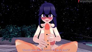 I’m like, so hooked on Hex Maniac Trainer havin’ public sex in Pokemon 3D fantasy!