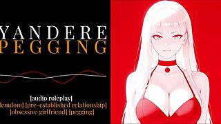 Hey, ever tried yandere pegging with femdom in erotic audio roleplay?