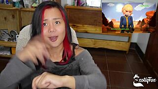 Hamichi Princess Zela and Fallout Hentai: Exotiqfox Solo Gooner Girl Masturbation