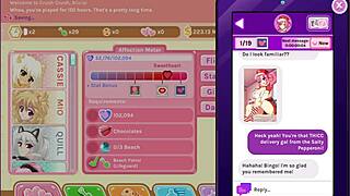 Nutaku Crush Crush Moist And Uncensored Part 8 Shows Cute Blonde Teen With Big Ass Getting Wet In Fantasy Game!