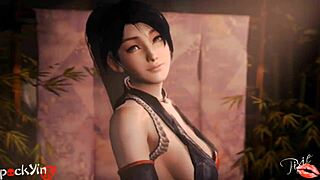 क्या यह हॉट 3डी एनिमेशन है ओवरवॉच डीवीए और फाइनल फैंटेसी से टिफा लॉकहार्ट?