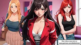 सुपर joi हentai गेम में डाइव, वाइल्ड पार्टी नाइट।