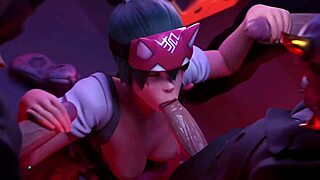 Why not let me fuck your cute face and cover it in cum! Beautiful sucking action.