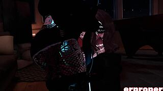 Vrchat domimommy trains her novice cub with alien villain monsters