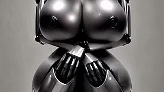 इस ह्यूज-टिटेड सेक्स रोबोट मॉडल को मैं रेसिस्ट नहीं कर सकता