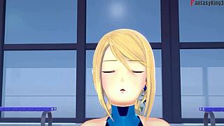 सेमस अरान मीट्रॉइड फैंटेसी एप3 में पूल के पीछे बांगिंग