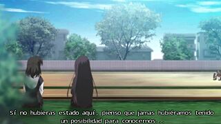 School Days Nochebuena Part 1 is getting steamy with busty hentai action