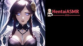 Horny Fantasy Elf With Big Fat Titties Gets Sexy In Hentai Anime Visuals