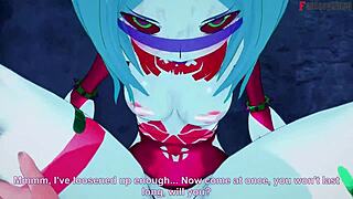 Rebecca's POV Sex in Night City. Free Cyberpunk Fantasy with Big Tits Action!