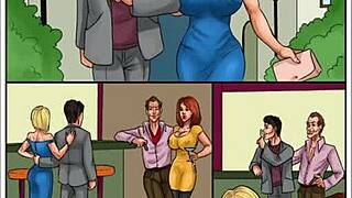 Finnish cartoon shows hotwife diving into steamy vacation escapades with wild twists!