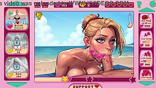 lets play tap 4 sex with cute sofia on the beach