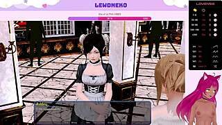 वीटीयूबर ल्यूडनेको हारेम होटल गेमप्ले एडवेंचर एक्सप्लोर करता है पार्ट 28 में