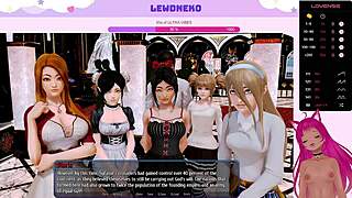 वीटीयूबर ल्यूडनेको हारेम होटल गेमप्ले एडवेंचर एक्सप्लोर करता है पार्ट 28 में