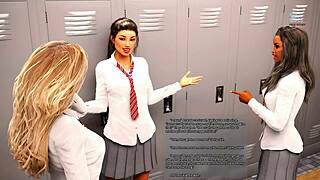 3डी एडल्ट पॉर्न कॉमिक्स - एडेलाइन 12 जोर से जाती है