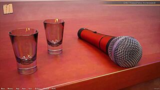 Being a Dik 223 Chick Route Explodes with Game Anime Action!