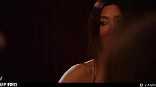 वैम्पायर लेस्बियन थ्रीसम हॉट जापानी बेब्स एमिरी और मारिया के साथ