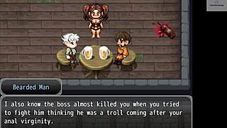 henteria chronicles 3 part 19 features english gameplay with pixel art. the game includes no images or animated scenes.