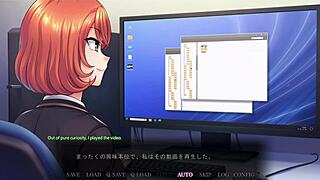 Secret lesson with Somoya Otoha in Saimin Seishidou route 1! 😘