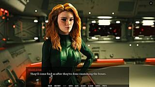 सेक्सी आउटफिट में खूबसूरत लाल बालों वाली के साथ भाप वाला अंदाज