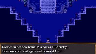 Claire Redfield in Bondage Handjob Action - Claire's Quest Ep 43