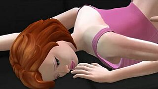 मदर्स डे MYLF कार्टून स्पेशल बड़ी छातियों मिल्फ एक्शन के साथ