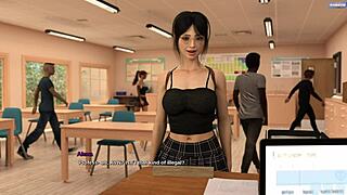 रेस ऑफ लाइफ 01 - ब्रूनेट कॉलेज टीचर मुझे अपने घर पर गूड हार्ड फकिंग के लिए इनवाइट करती है