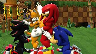 सोनिक ऑर्गी वाइल्ड ग्रुप एक्शन के साथ एक्सप्लोड करता!