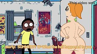 escaping the ghettoverse with big ass rick and morty action