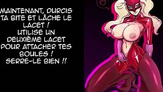 femdom joi with big tits toys anal assfucking and cbt cei instructions