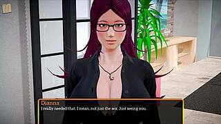 माई न्यू फैमिली एपिसोड 447 में बाल रहित मिल्फ होममेड सीन में