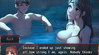 Hot Spring Confession in Harem Another World Hentai Game!