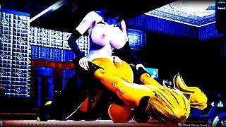 buen día, check mario and high school dxd 3d cartoon fun! 😜