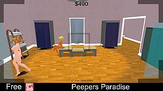 Peepers Paradise Game Unveils Hidden Anime Bath Scenes with Sneaky Thrills