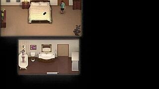 Treasure of Nadia spying on mature woman in shower episode 2