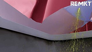 mmd animation features giantess encounter with hanako-san involving tall huge toilet ass insertion fetish