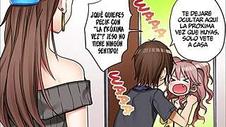 My First Time Is With: Intense Anal Manga Action in First Encounter