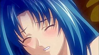 Hentai Yuri Lesbian Sleepover Squirting Scissor Fuck