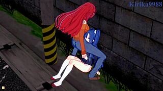 Tsubasa Kazanari and Kanade Am, wanna watch intense lesbian and futanari play?