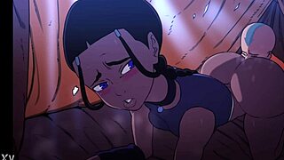 कतारा, कैम्पिंग में बूटि रिमजॉब D-Art के एनल ट्विस्ट के साथ कैसा चल रहा है?