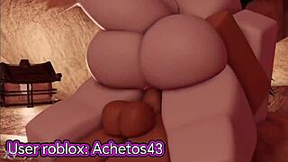 Una pareja de tiburones explores adventures in animated story with fun interactions