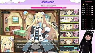 Vtuber lewdneko plays evenicle part 22 with cute elf and huge oppai action. Dive into big ass anime fun now.