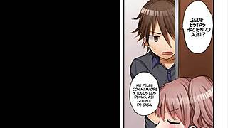 My First Time Is With: Intense Anal Manga Action in First Encounter
