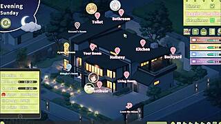 अरे, Summer Clover Harem Ep 24 wild है! Hot boss मुझे spooky abandoned house ले जाती है।